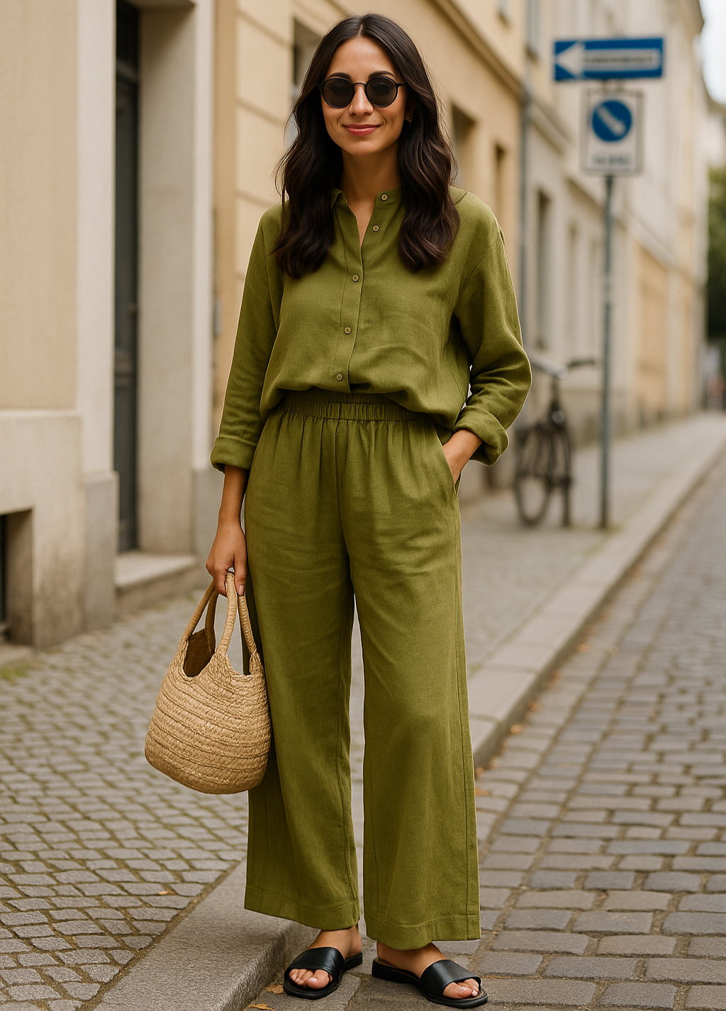 Zweiteiliges – Bluse + Hose Streetwear