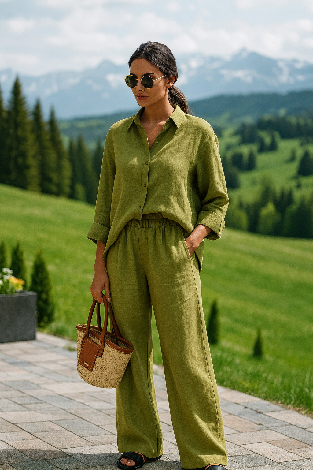 Zweiteiliges – Bluse + Hose Streetwear