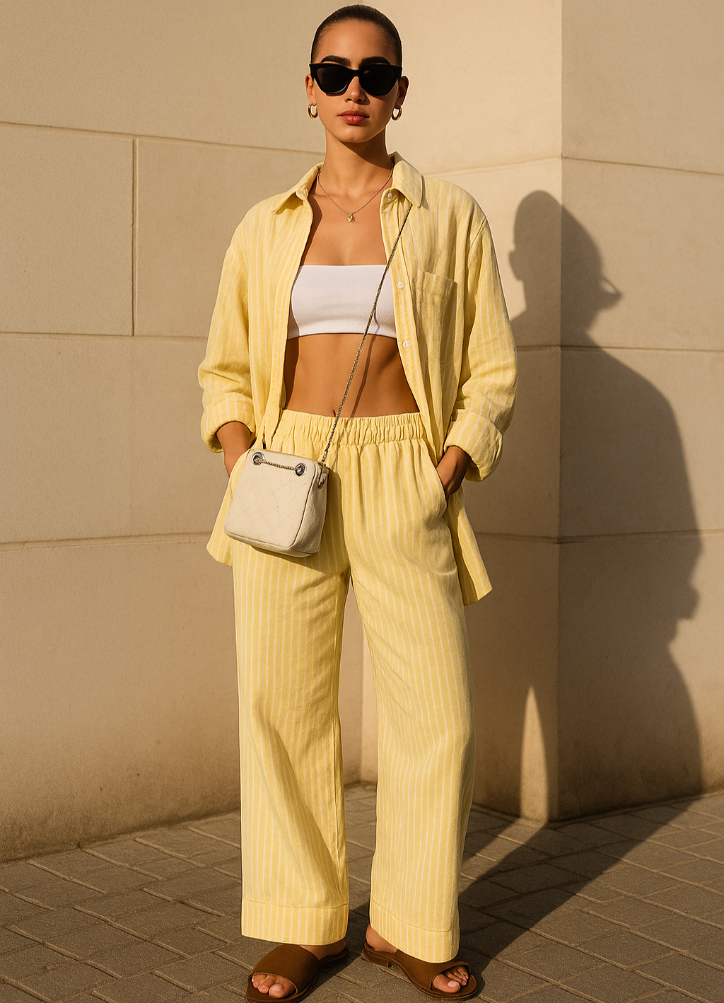 Zweiteiliges – Bluse lang + Hose Streetwear