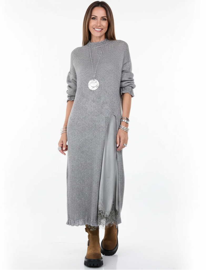 Damen Hosenträger Innenkleed + Pullover Casual Kostüm